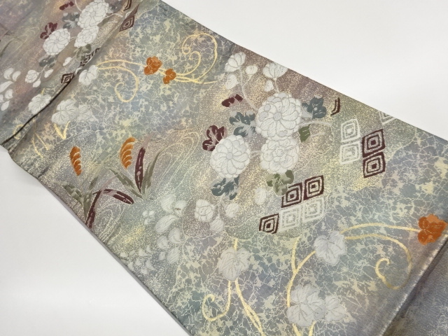 JAPANESE FUKURO OBI / WOVEN TSUJIGAHANA